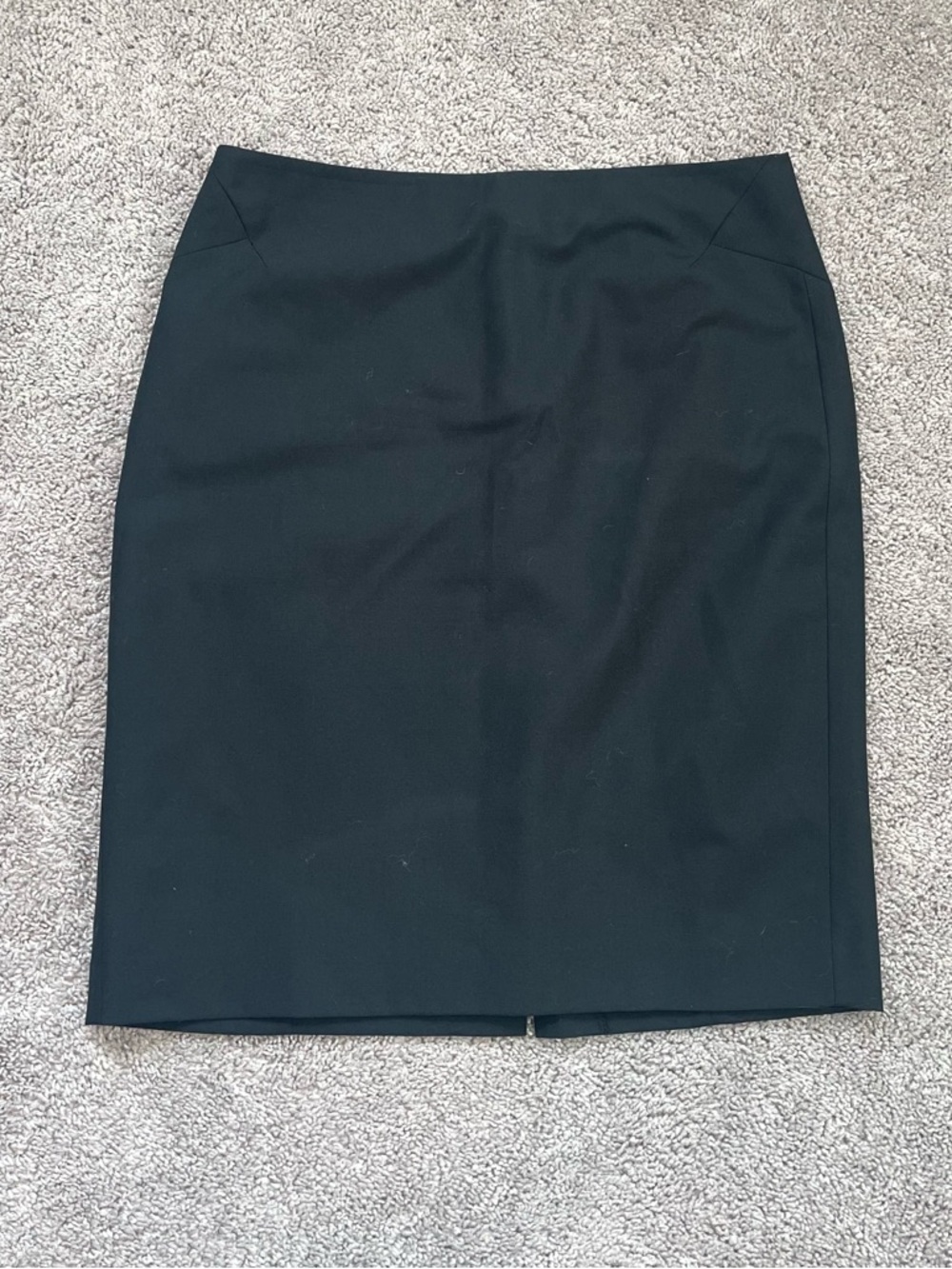 Ann Taylor Petite 12P Black Pencil Skirt Suit Separate
